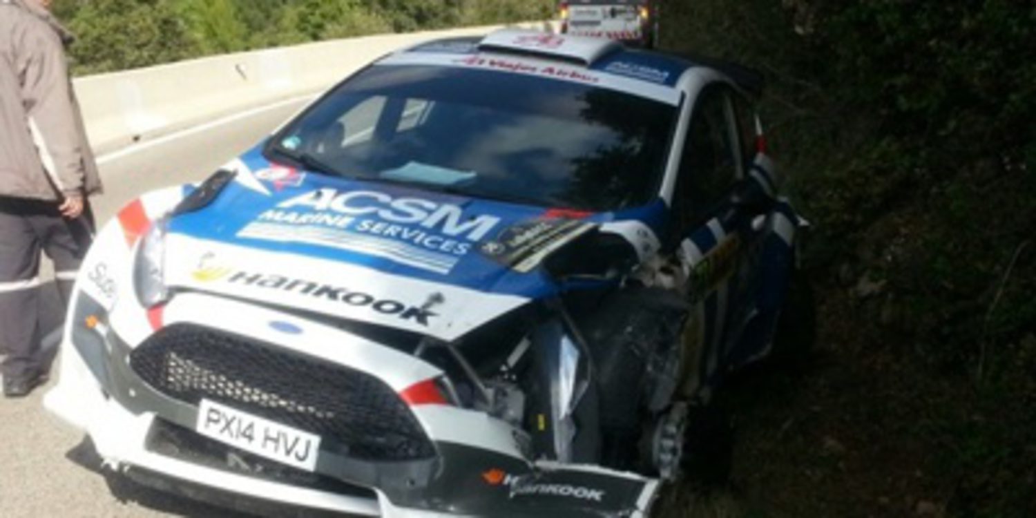 Xevi Pons acaba en el hospital tras su golpe en el Rally RACC