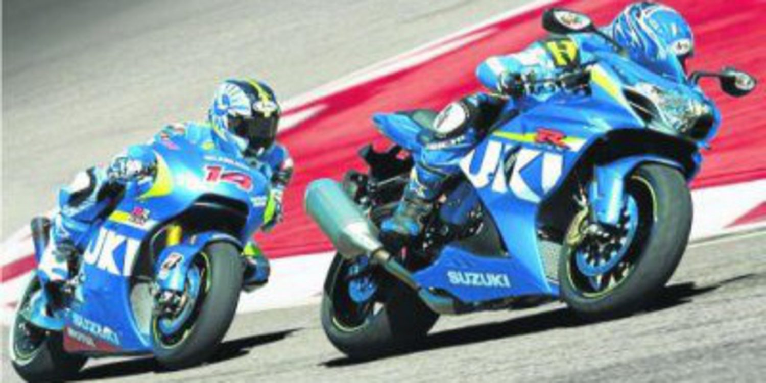 Colores MotoGP en la Suzuki GSX-R600 y GSX-R750