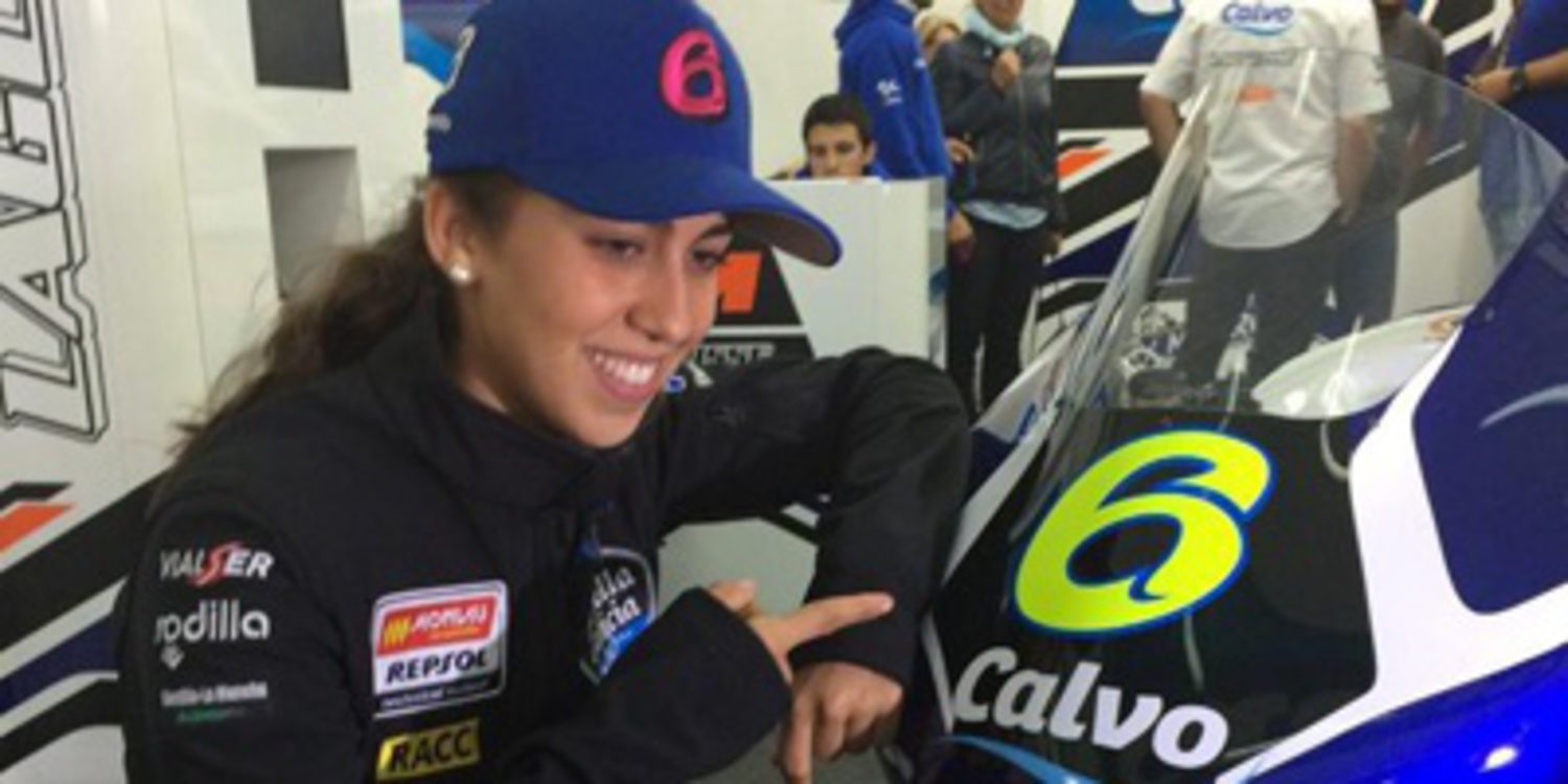 María Herrera llevará una Husqvarna en el Calvo Team de Moto3