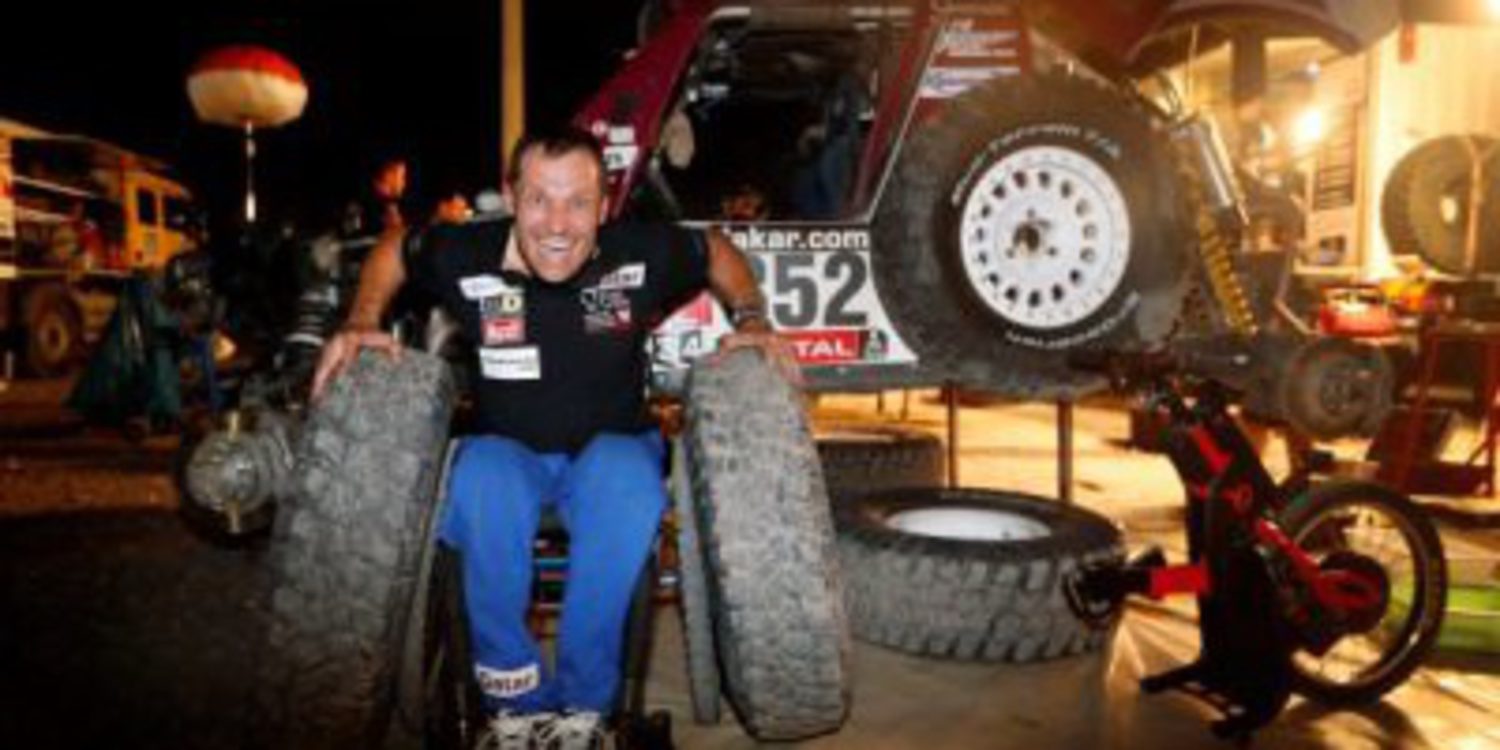 Albert Llovera al Dakar 2015 con un Buggy Optimus MD