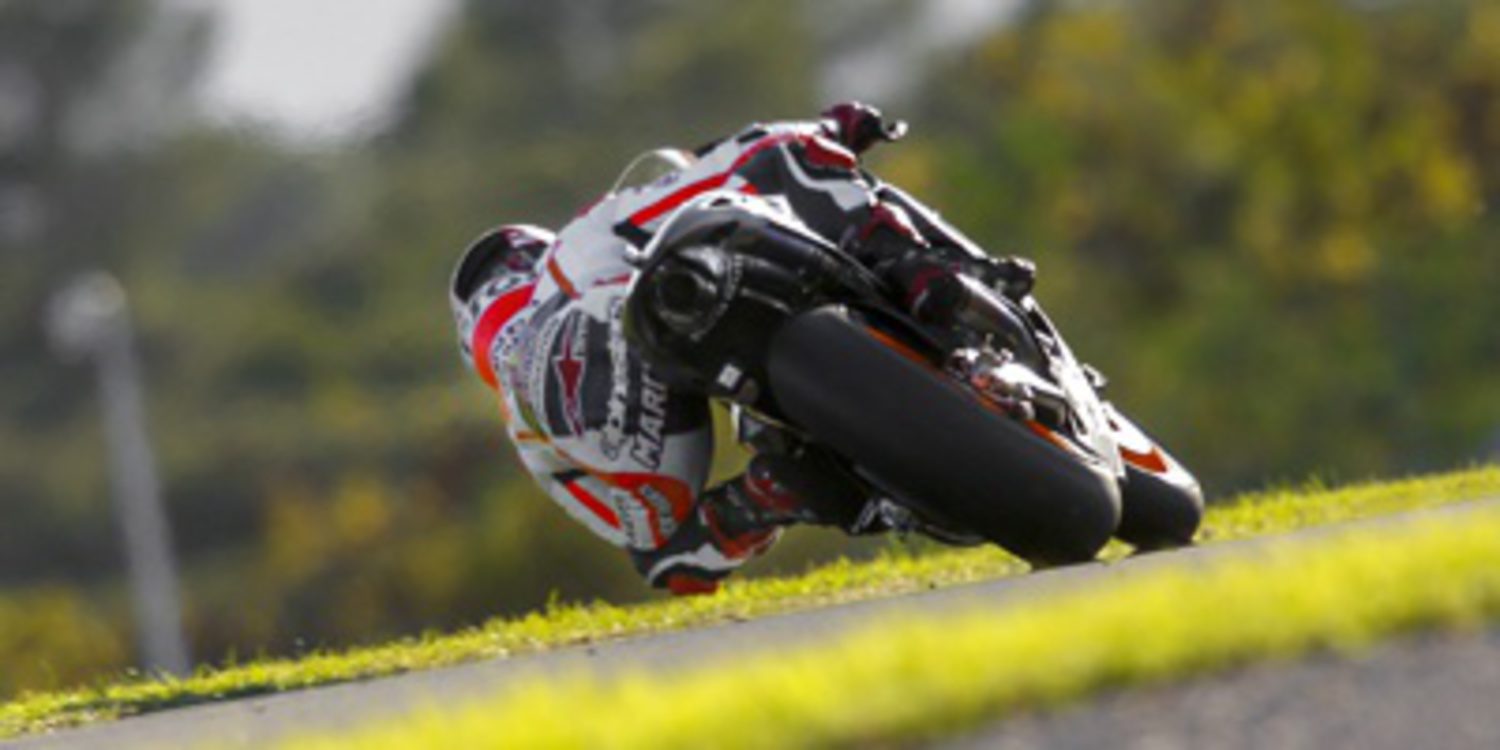 Marc Márquez cierra el test post-GP de MotoGP con el crono más rápido