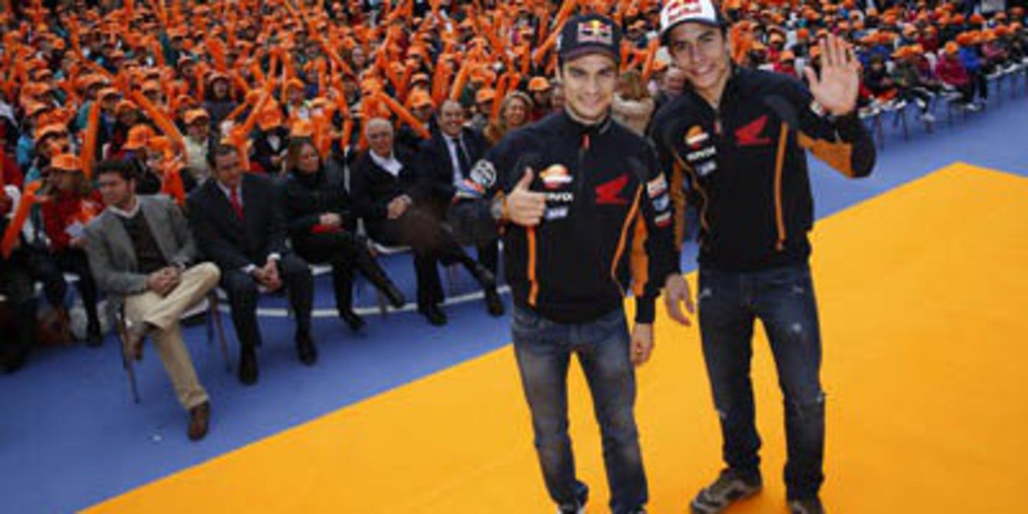 Márquez y Pedrosa inauguran el Repsol Racing Tour
