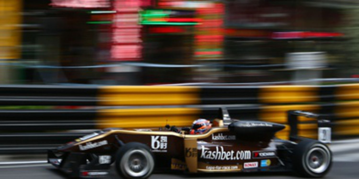 Felix Rosenqvist gana la carrera de clasificación de F3 en Macao