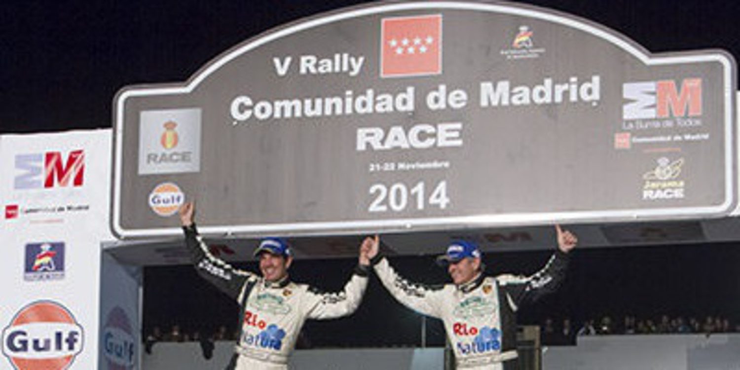 Sergio Vallejo es campeón en un Rally de Madrid para olvidar