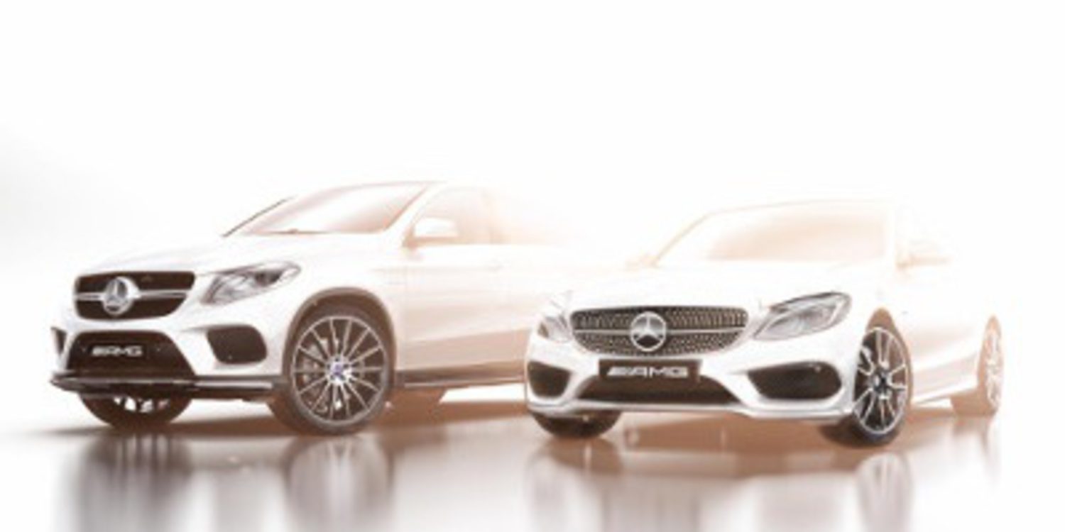 Nuevos línea Mercedes AMG y teaser del SUV coupé GLE