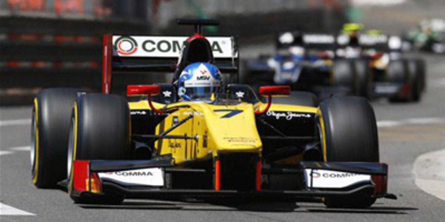 El campeón de GP2, Jolyon Palmer, al Race of Champions