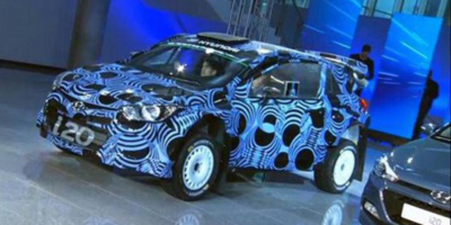 Hyundai presenta el i20 WRC Coupé para el WRC 2015