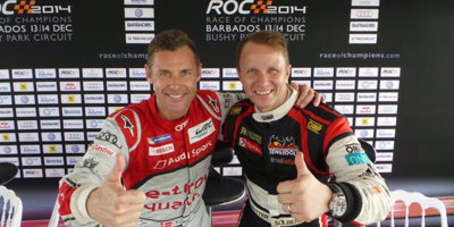 Tom Kristensen y Petter Solberg ganan la Nations Cup de la Race of Champions