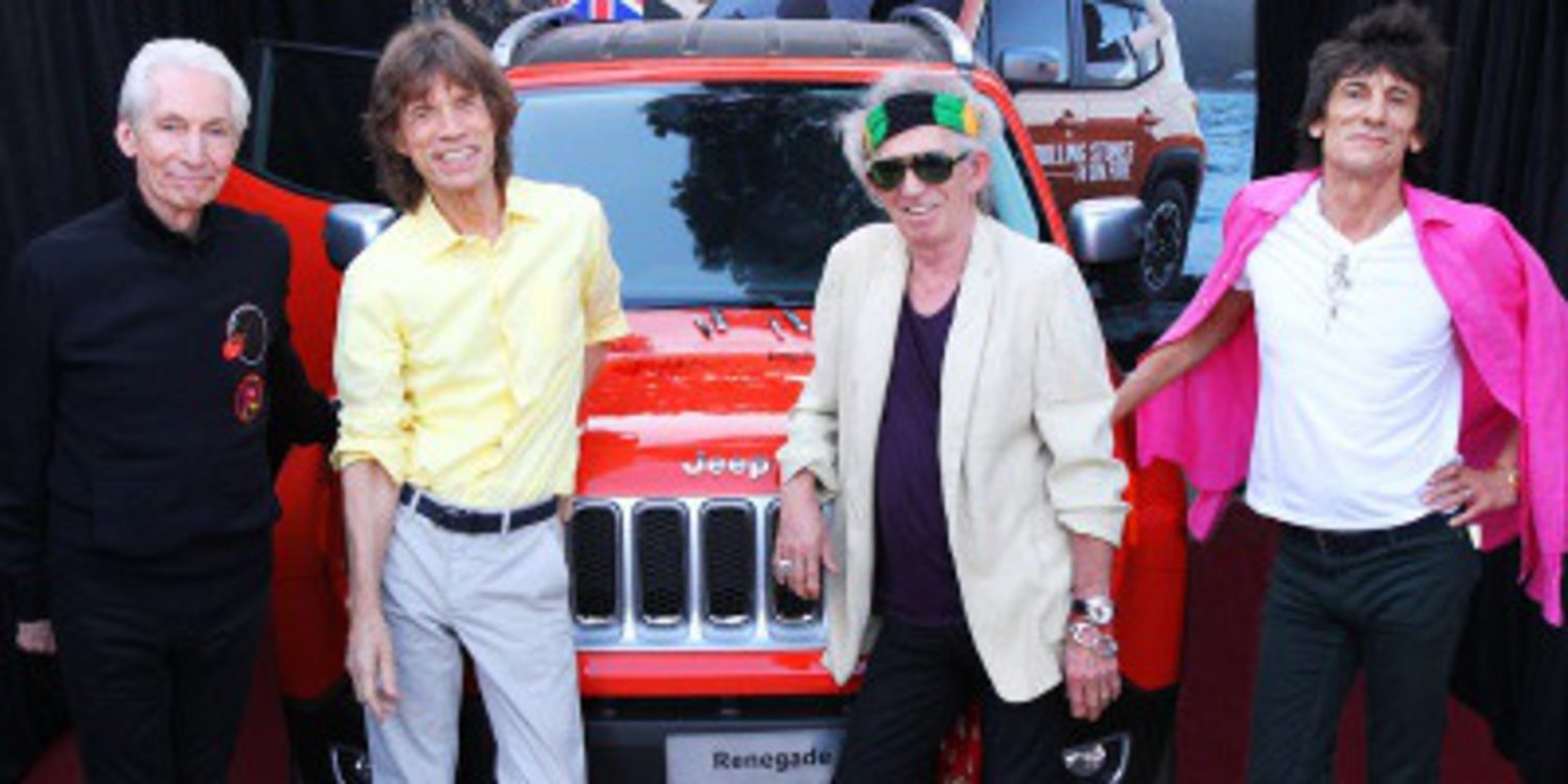 Jeep Renegade firmado por los Rolling Stones por 38.000 euros