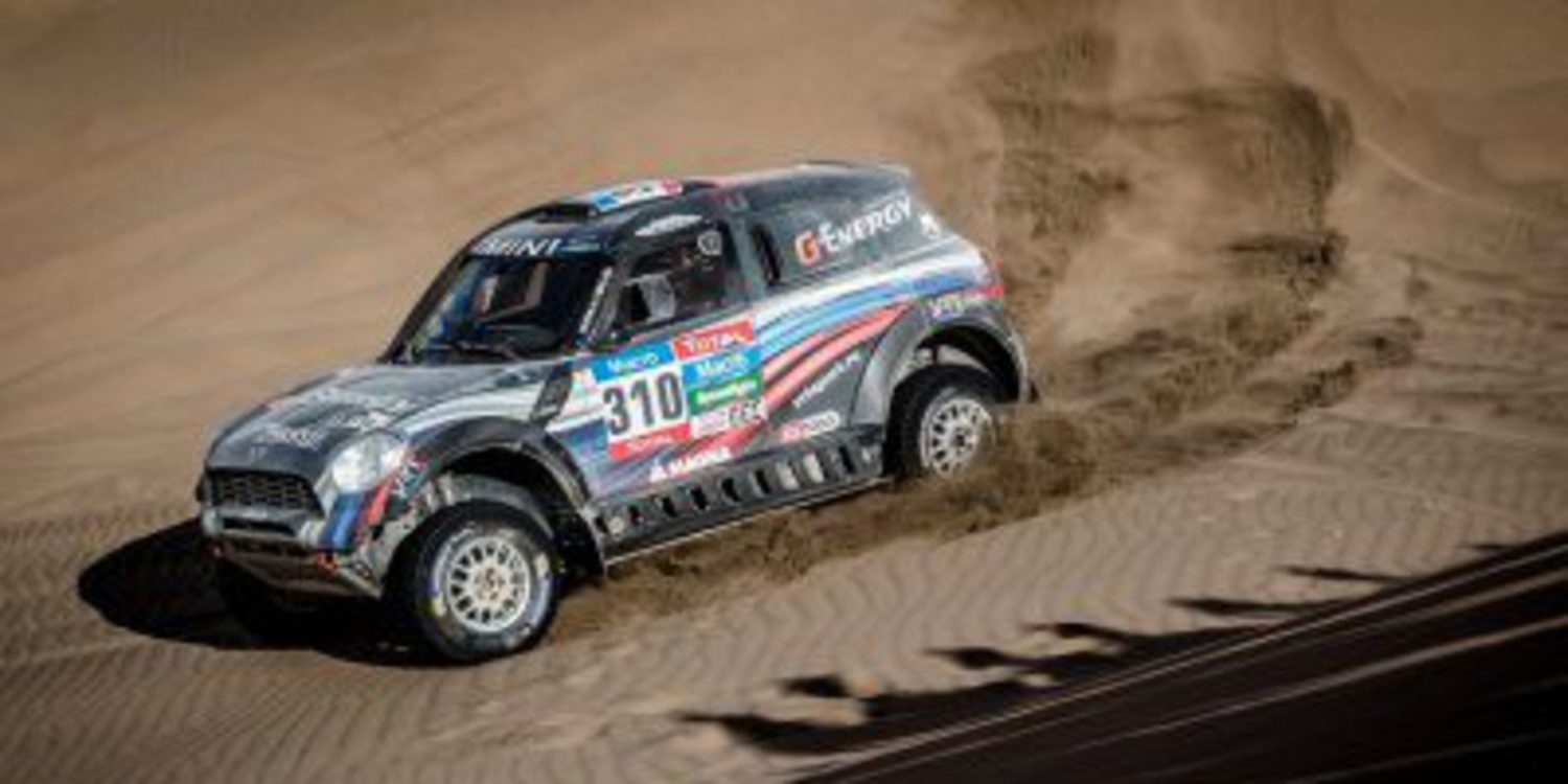 Dakar 2015, etapa 5: Vladimir Vasilyev consigue otra victoria para Mini