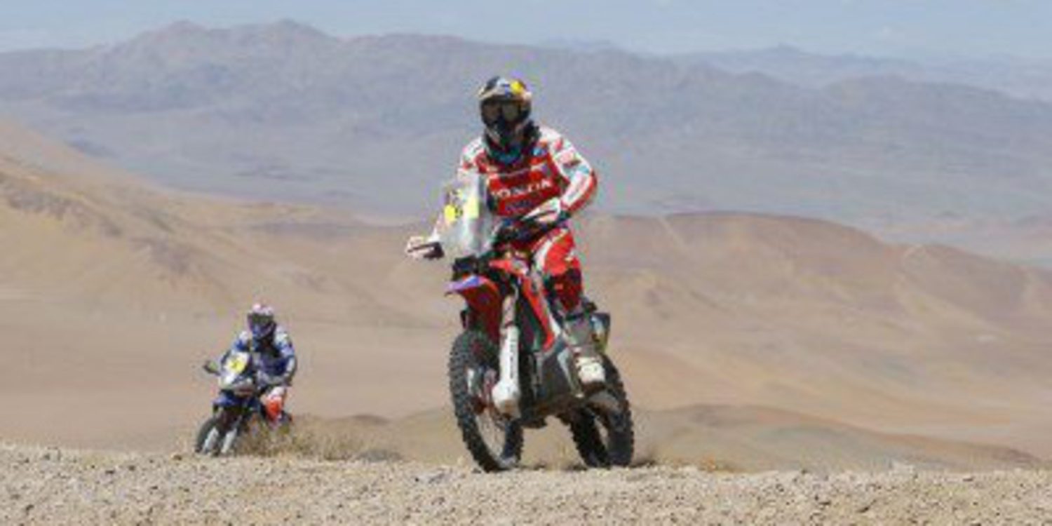 Dakar 2015, etapa 6: Victoria de Rodrigues en motos y Casale en quads