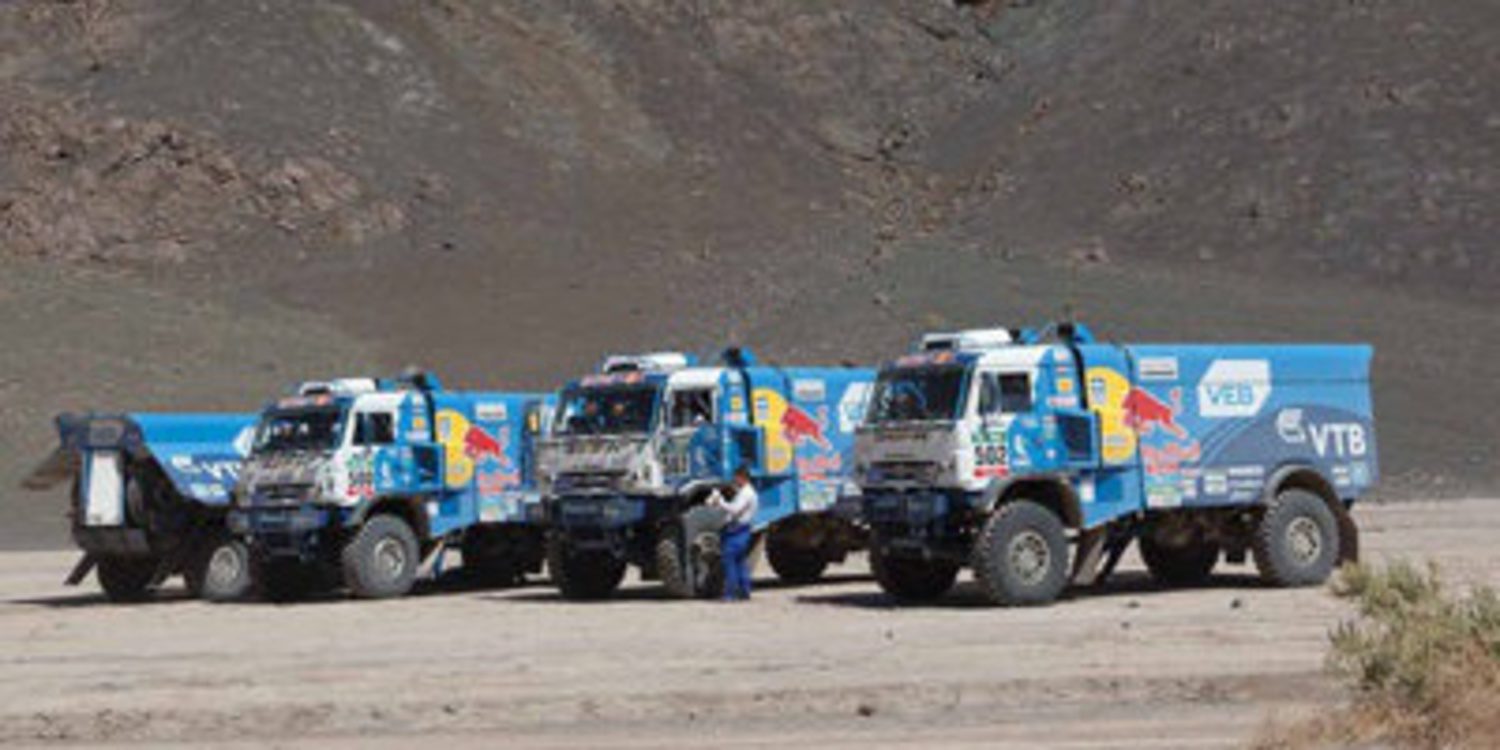 Dakar 2015: Etapa 7 entre Iquique y Uyuni (coches y camiones)