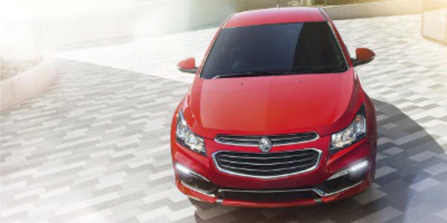 Holden aplica mejoras al Chevrolet Cruze