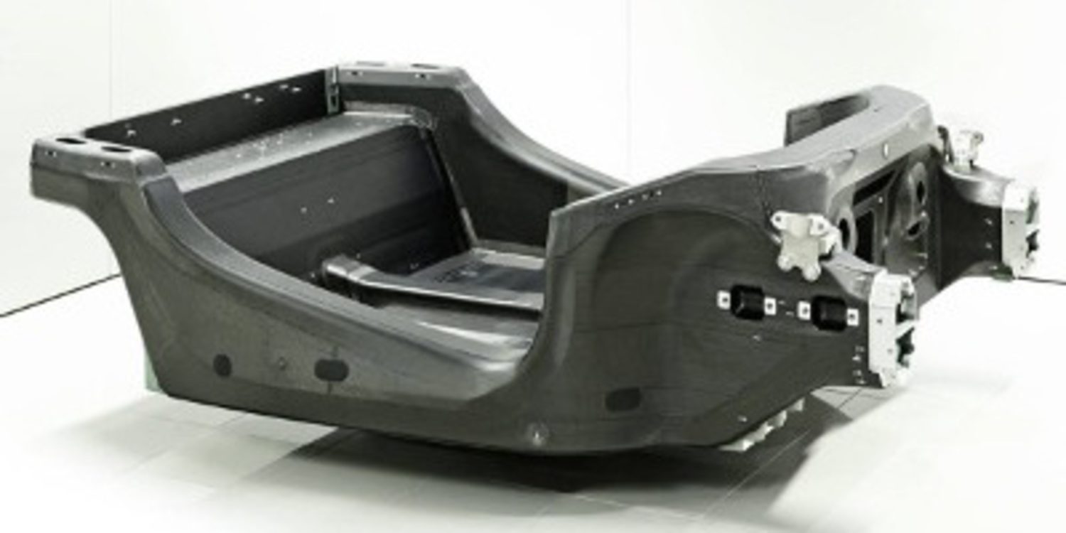 McLaren muestra el chasis de carbono del Sports Series