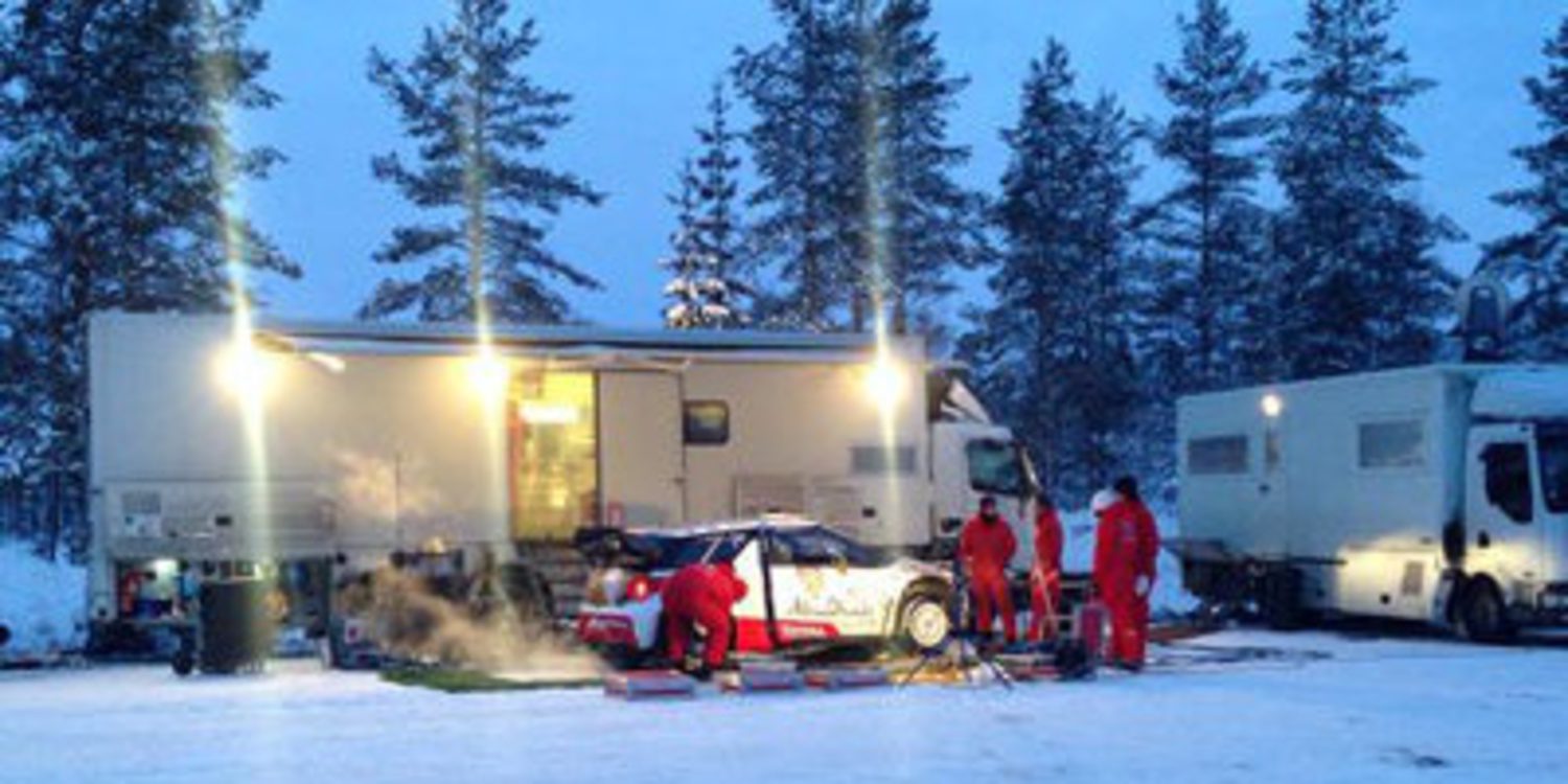 M-Sport y Citroën comienzan sus test del Rally de Suecia
