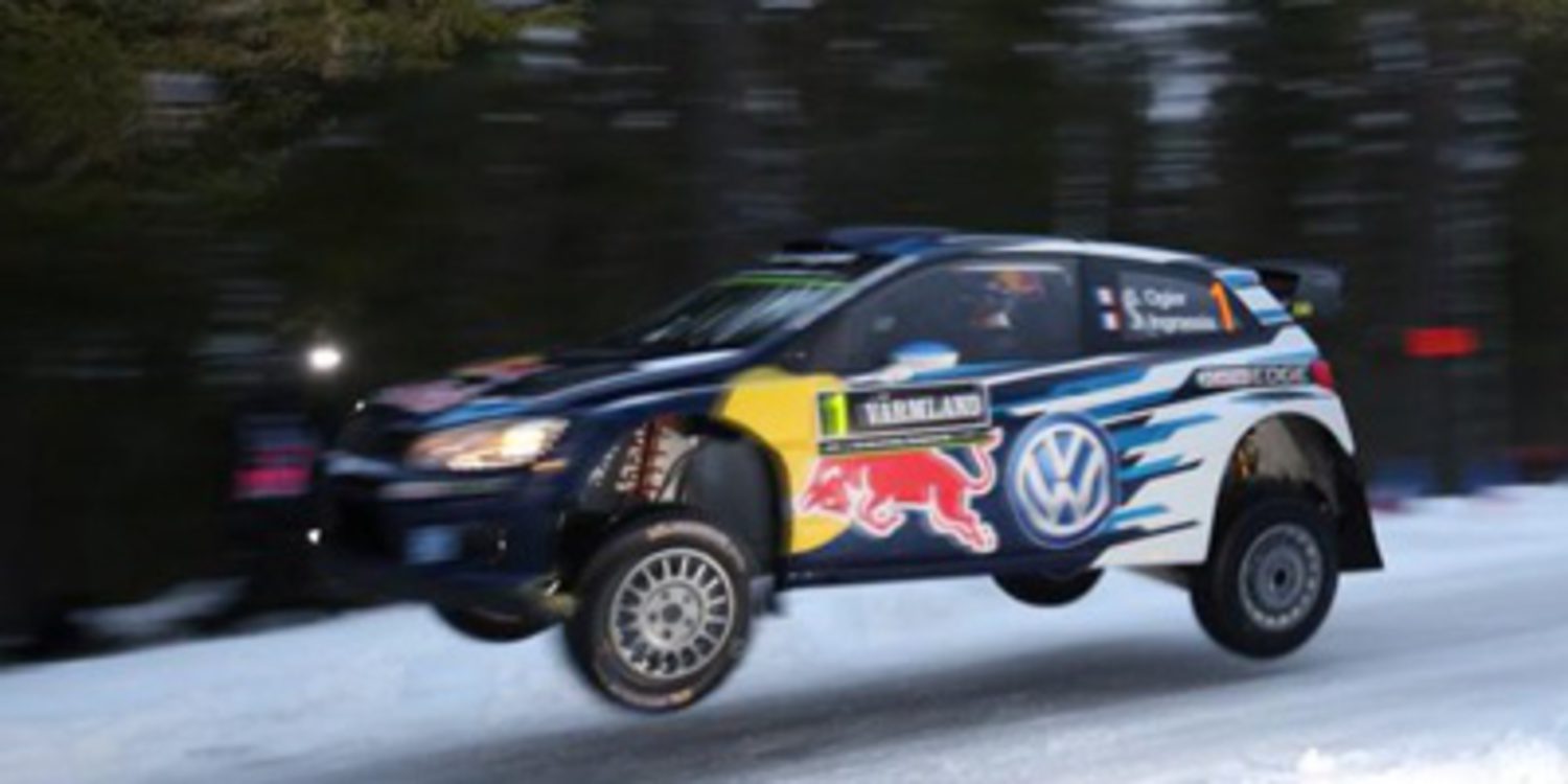 Ogier por delante de Kubica en el shakedown del Rally de Suecia