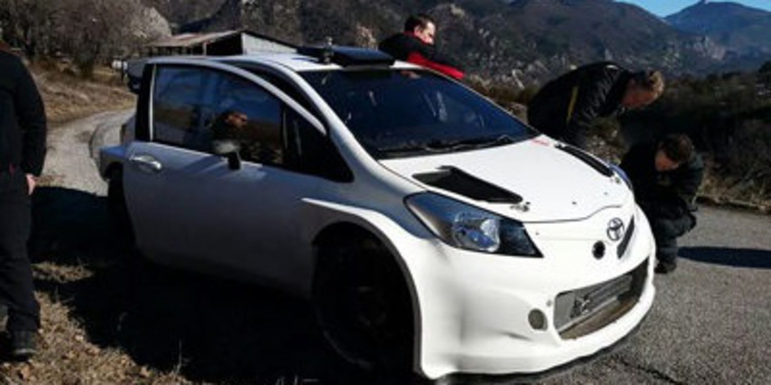 Nuevo test del Toyota Yaris WRC en asfalto y nieve