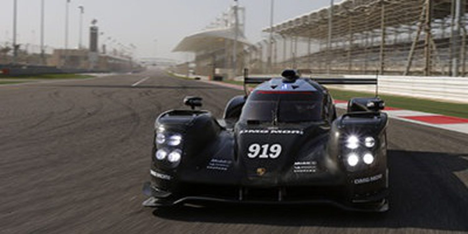 Porsche se prepara para el WEC en Bahréin