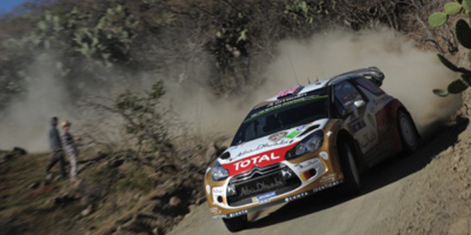 Citroën busca su primer podio en el Rally de México