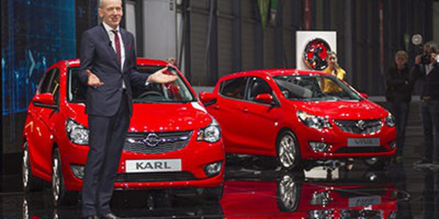 Opel presenta los modelos Karl y Corsa OPC en Ginebra