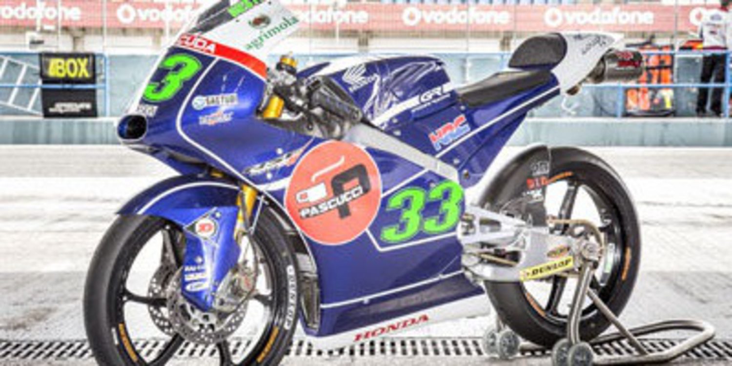 El equipo Gresini Racing Team estrena colores en Moto3