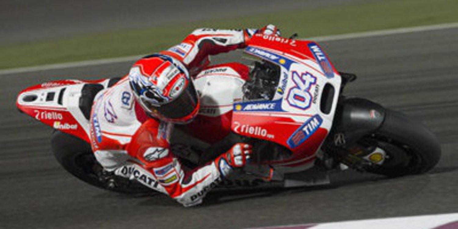 Ducati, sorpresa y promesa en el GP de Catar