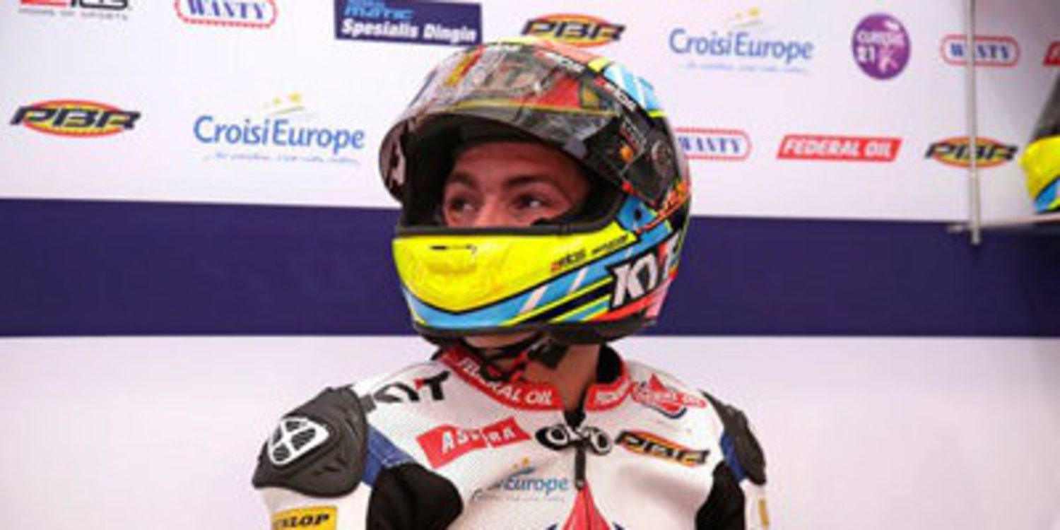 Xavier Simeón consigue la pole de Moto2 por sorpresa