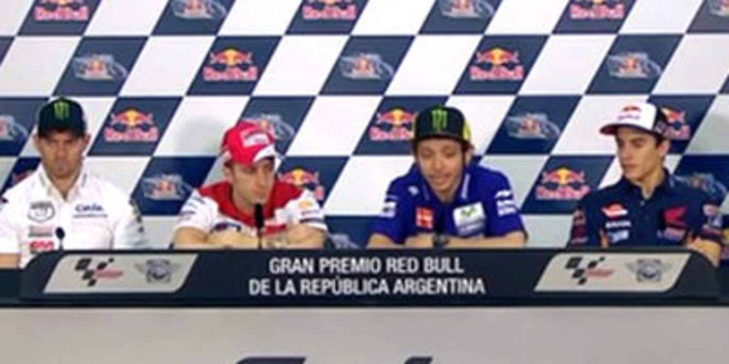 Rueda de prensa del GP de Argentina de MotoGP 2015