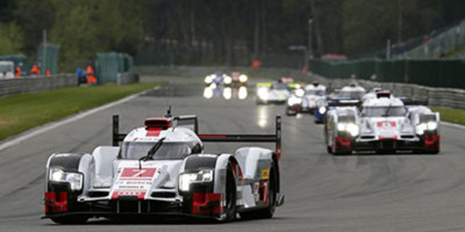 Audi gana la batalla en las Ardenas por delante de Porsche