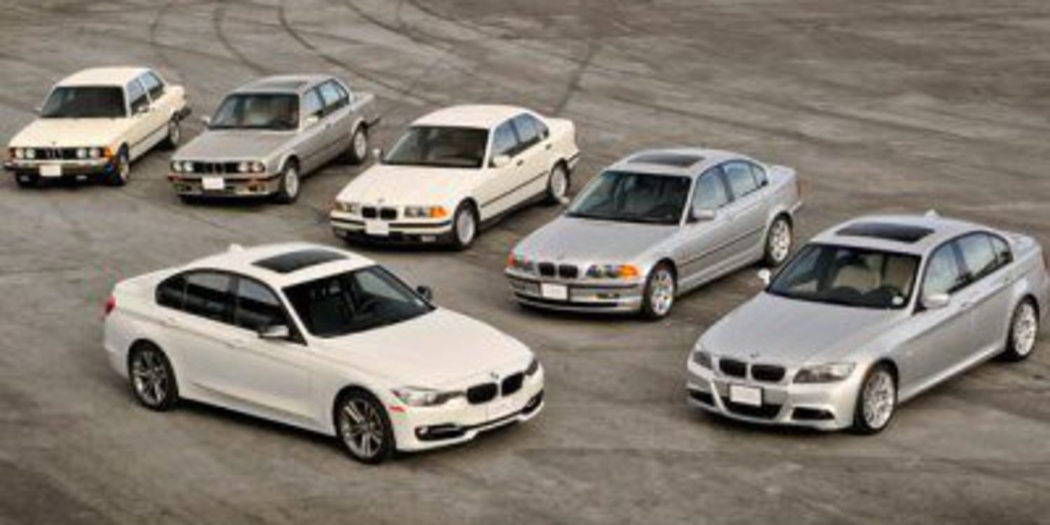 4 décadas de la Serie 3 de BMW
