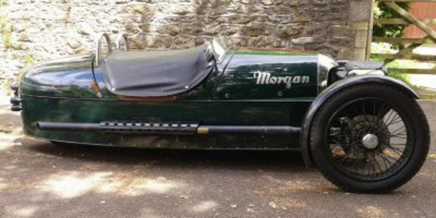 El clásico británico revive en el Morgan Three Wheeler