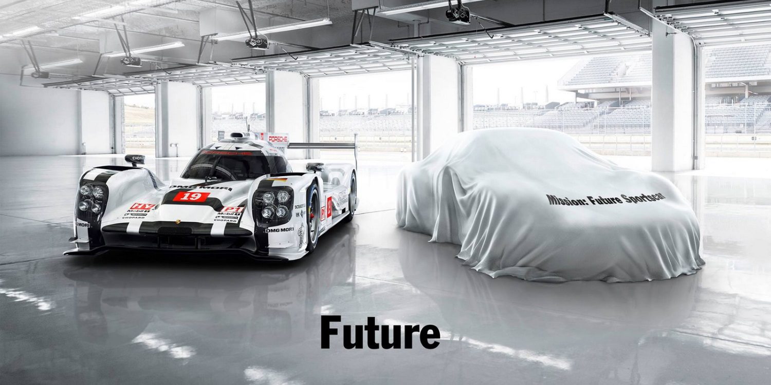 Porsche anuncia en teaser nuevo modelo deportivo