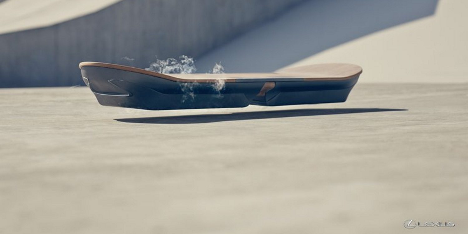 ¿Qué graba Lexus en Cataluña junto al Hoverboard, el skate volador?