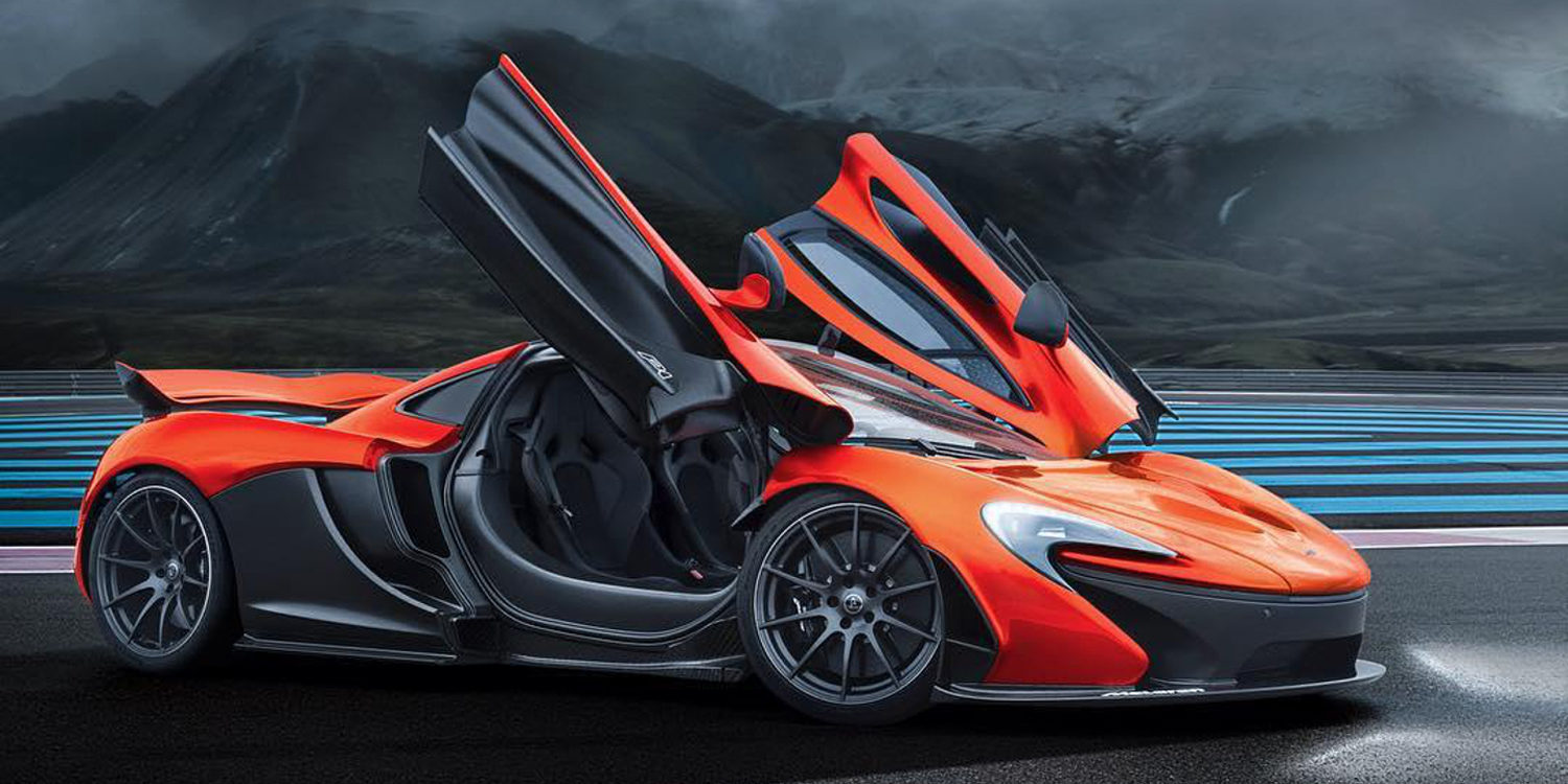 McLaren MSO lanza nuevo P1 bitono carbono visto