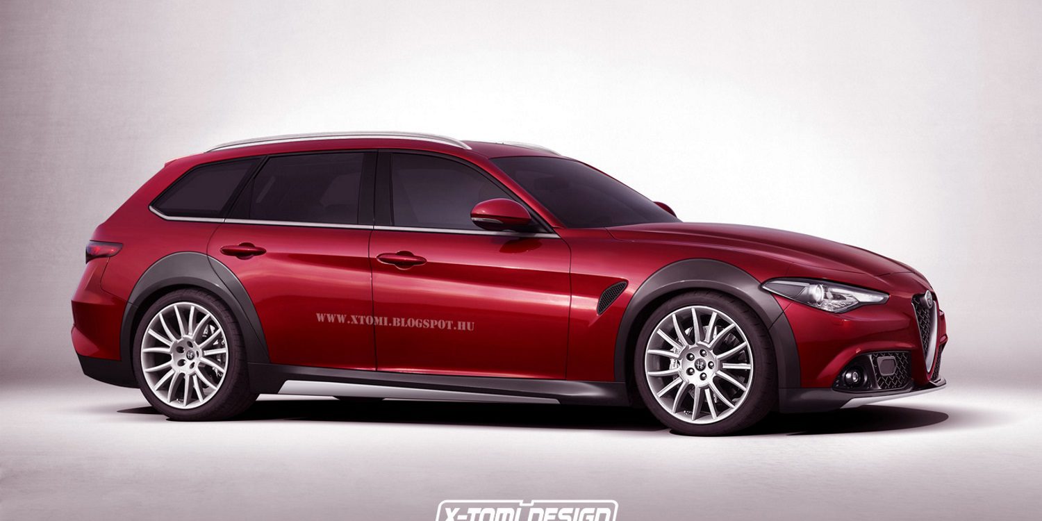 Imaginando nuevas variantes del Alfa Romeo Giulia