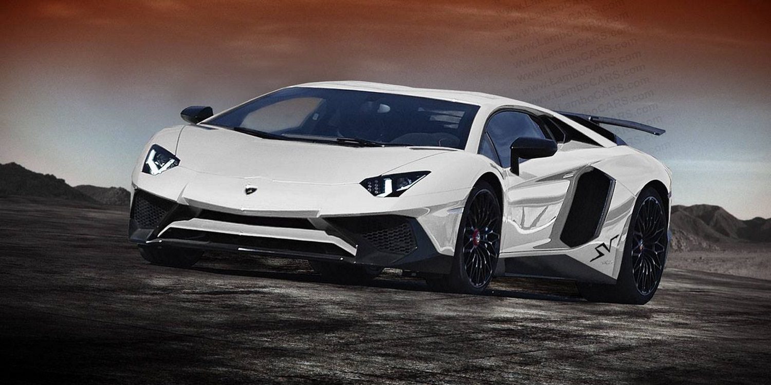 Lamborghini presentará mañana el Aventador SV Roadster
