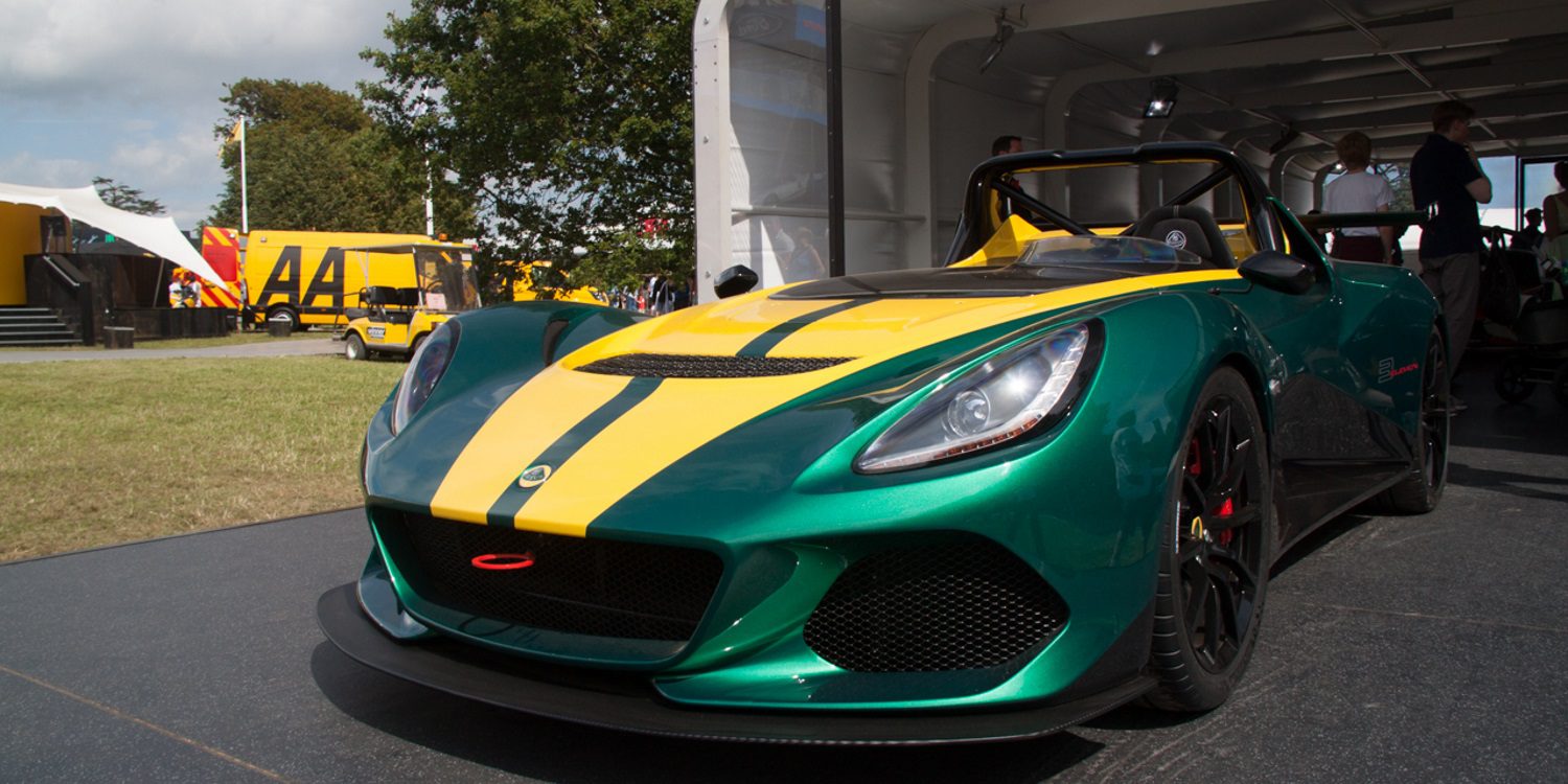 Lotus 3-Eleven de pruebas en Nürburgring