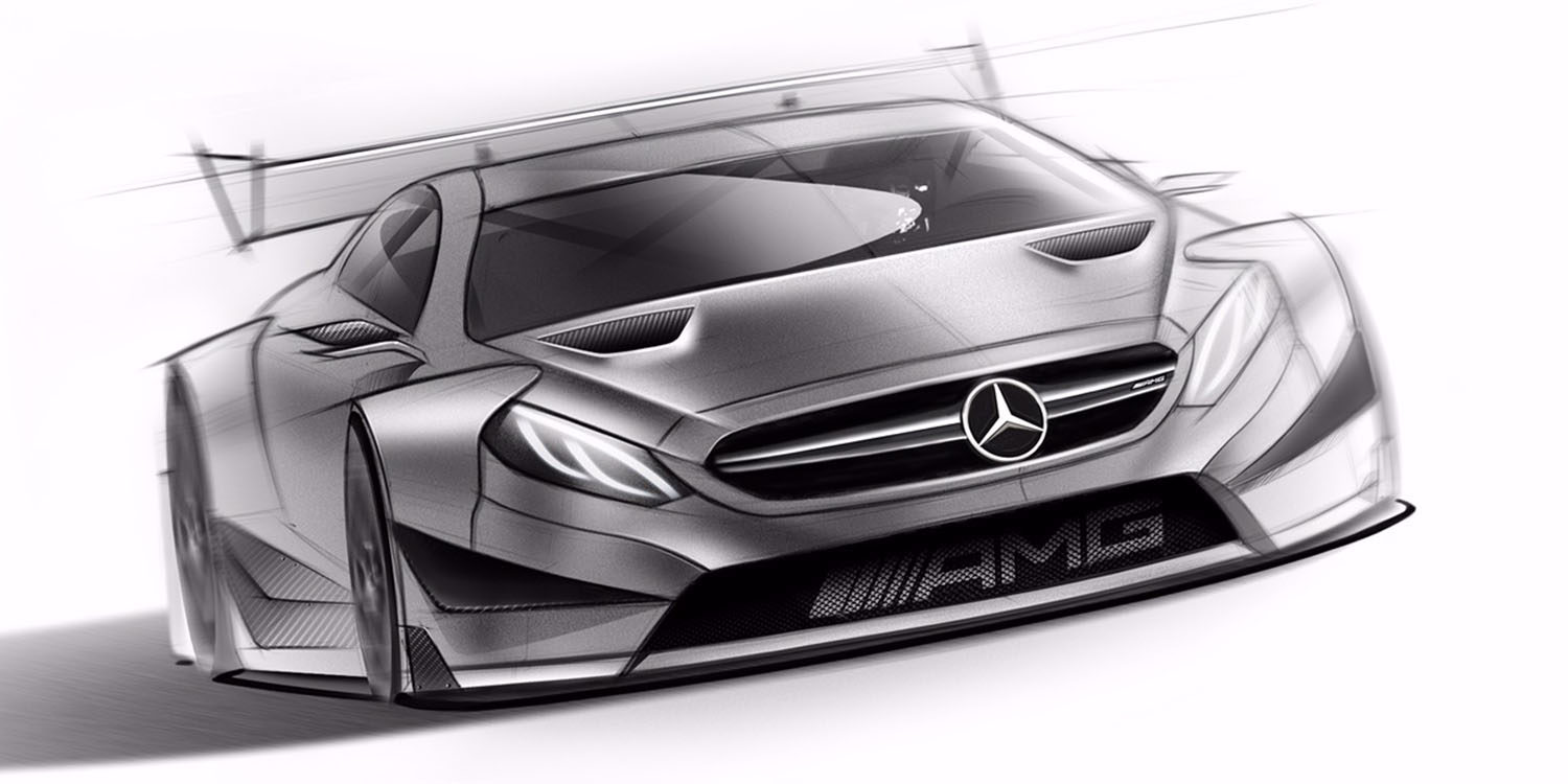 Mercedes muestra su visión del DTM 2016