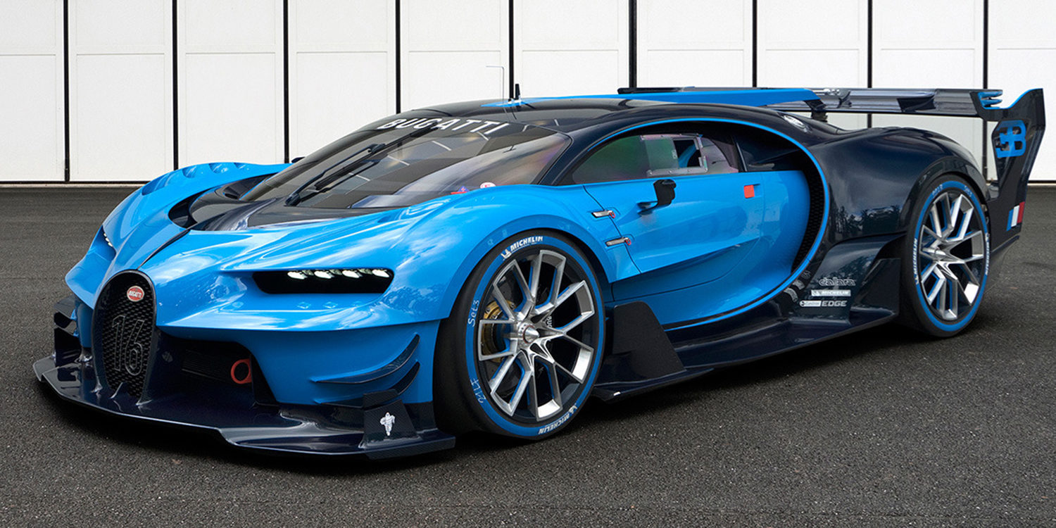 Bugatti Vision Gran Turismo en los flashes de Frankfurt
