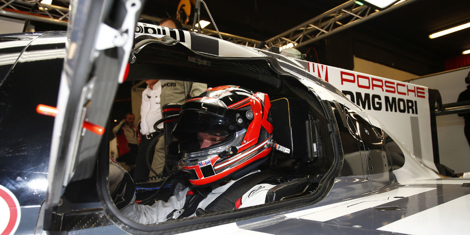 Kevin Magnussen prueba el Porsche LMP1