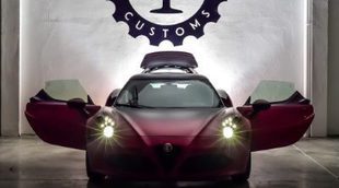 Estridente Alfa Romeo 4C La Furiosa de Garage Italia Customs