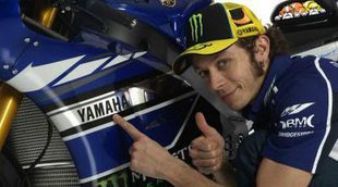 Valentino Rossi llevará el merchandising de Yamaha