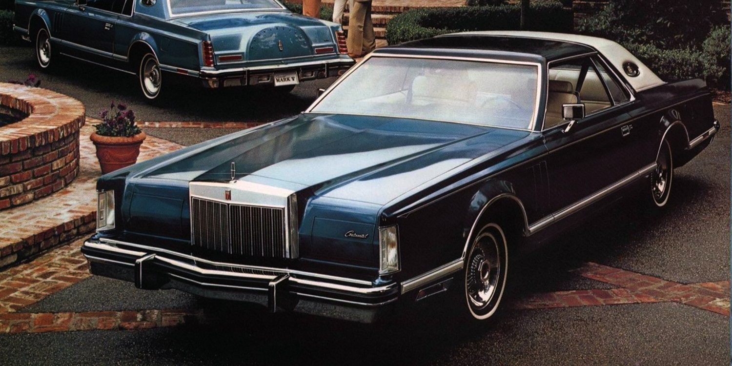 Los datos del Lincoln Continental Mark V, coupe Full Size de lujo
