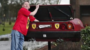 Un belga convierte su Ferrari Mondial en un buzón