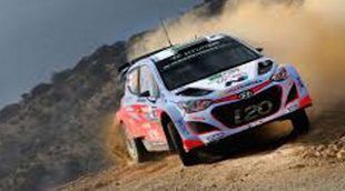 Hyundai encuentra una pérdida de aceite en el i20 WRC