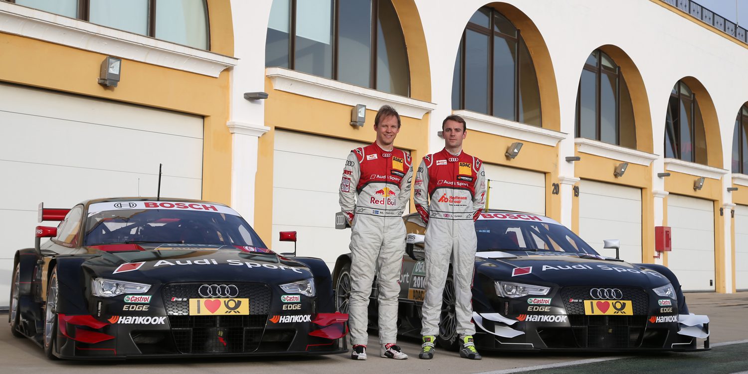 Mattias Ekström y Jamie Green probarán el Audi en Monteblanco