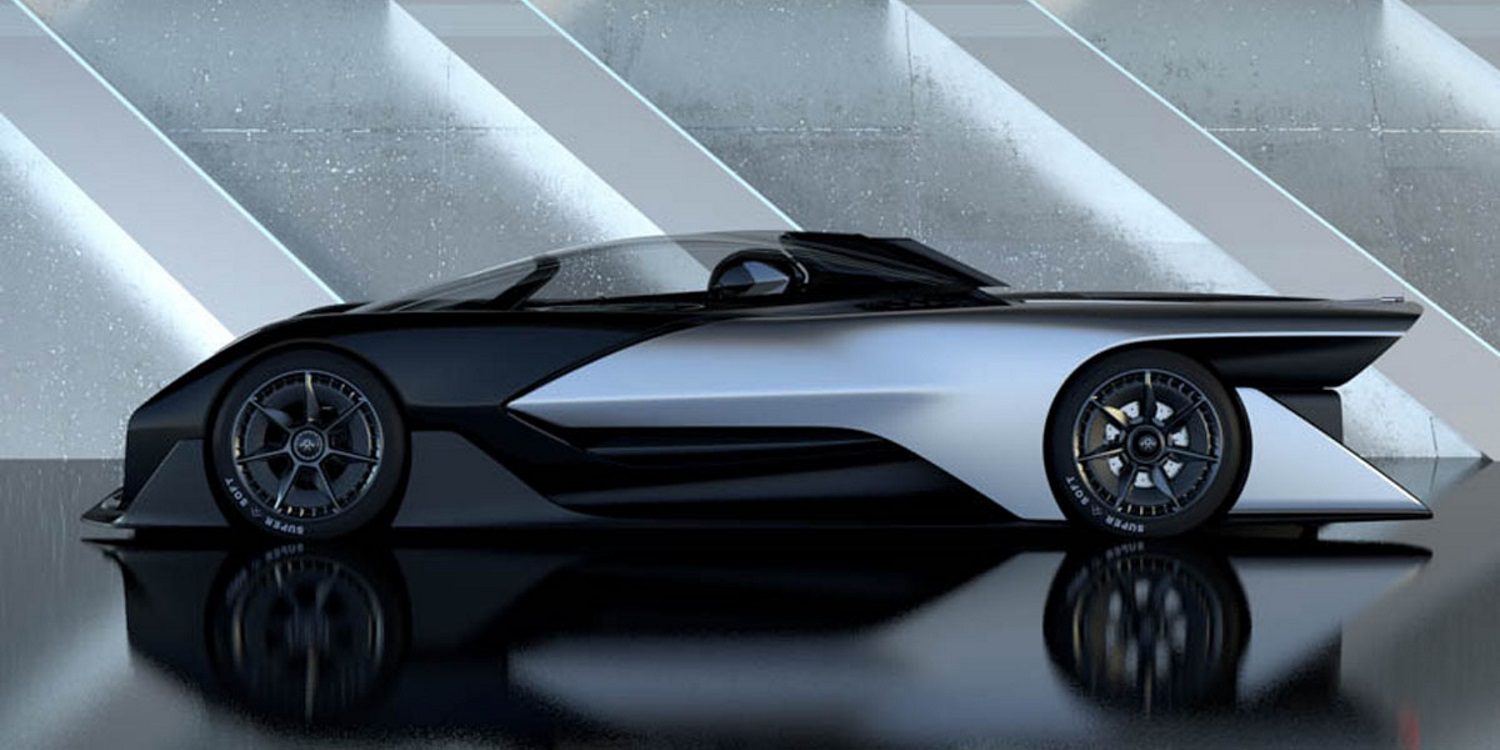Apuntan que Aston Martin podría fabricar el FFZERO1 de Faraday Future