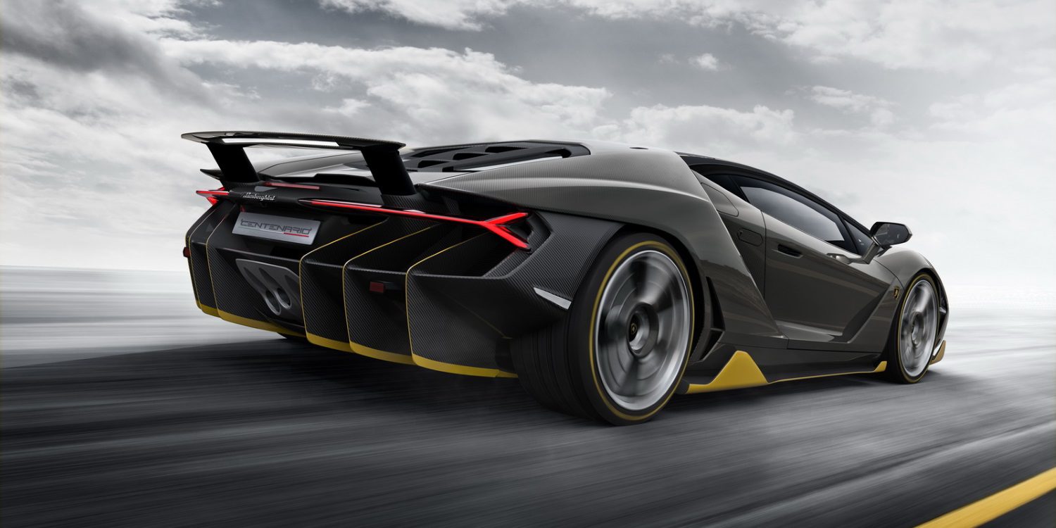 El Lamborghini Centenario en vivo y en movimiento