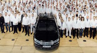 Volkswagen ya fabricó el último de los Phaeton en su factoría de cristal