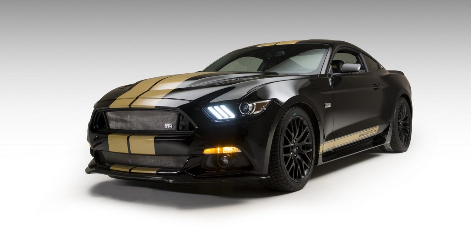 ¿Te gusta este peculiar Shelby Mustang GT-H? Solo podrás conducirlo si lo alquilas en Hertz